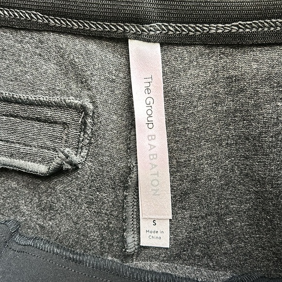 Aritzia - The Group Babaton Jersey Knit Pull On Shorts - Dark Grey - Picture 4 of 7